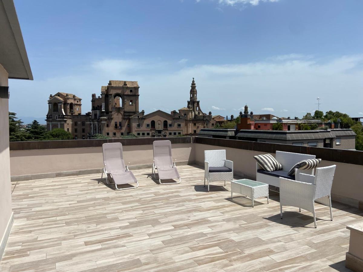 דירות Attico Panoramico Luxury Roma מראה חיצוני תמונה
