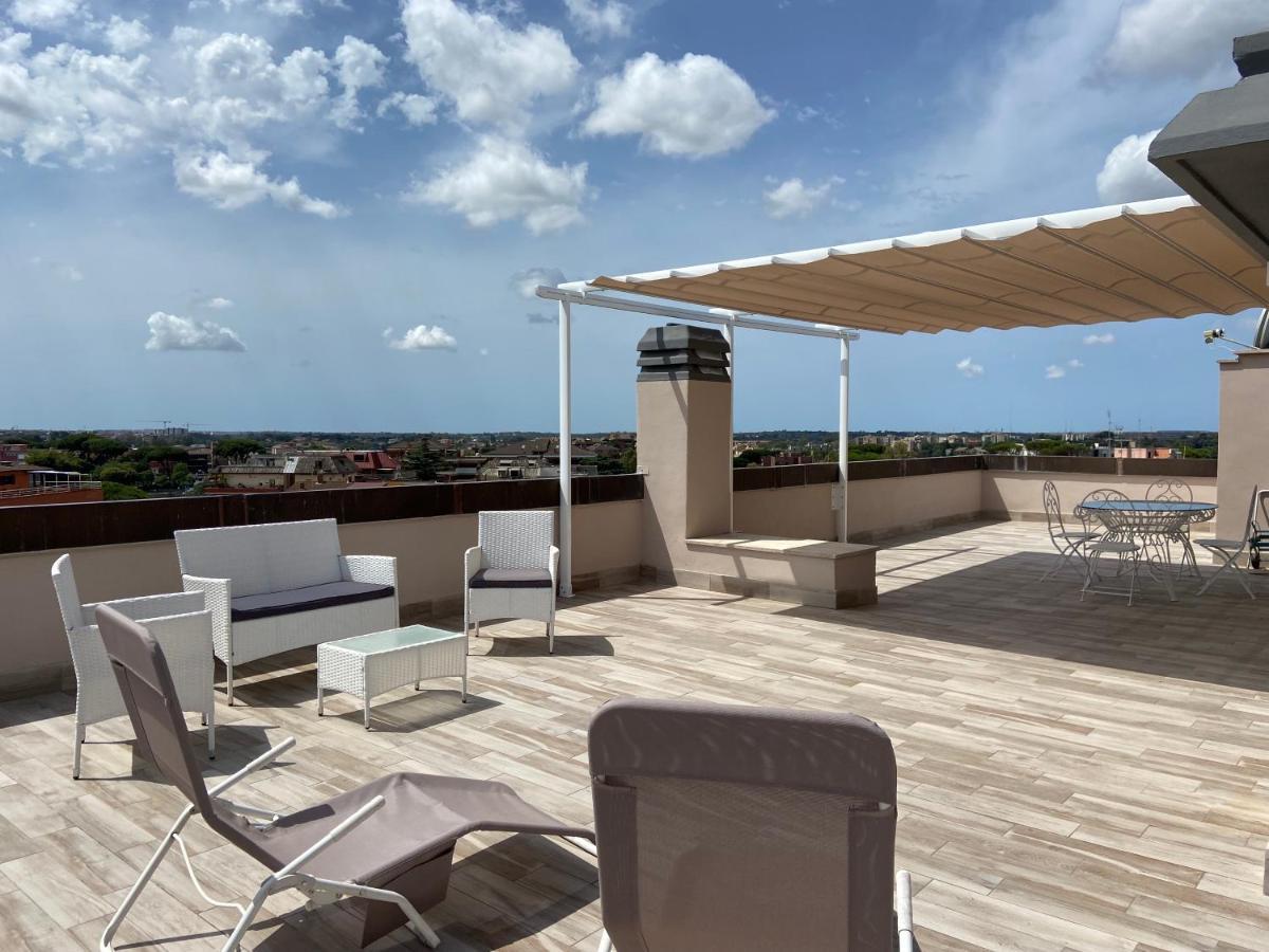 דירות Attico Panoramico Luxury Roma מראה חיצוני תמונה